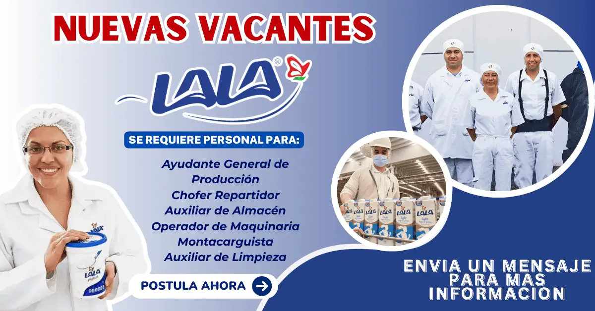 EMPLEOS GRUPO LALA