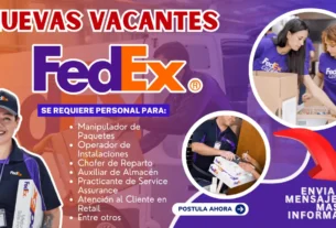 VACANTES FEDEX